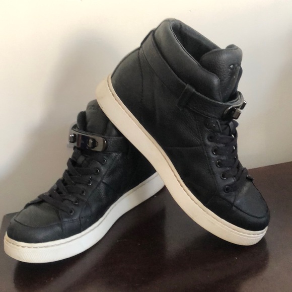 Black coach high tops - Picture 1 of 9